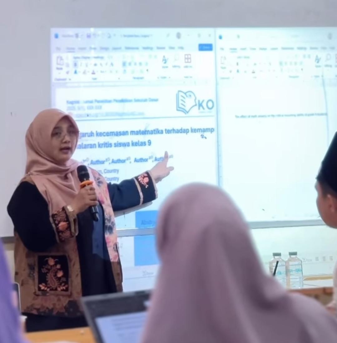 Penguatan Kompetensi Guru melalui Pelatihan Karya Tulis Ilmiah dalam Mewujudkan Profil Lulusan Bernalar Kritis dan Kreatif